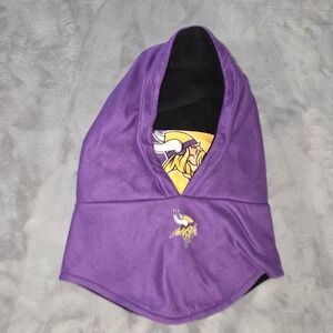 FOCO Minnesota Vikings Football NFL Purple Hood & Neck Warmer  Polyester Hat